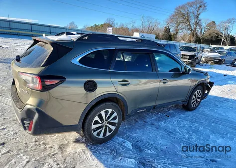 2021 Subaru Outback Premium from USA, damaged, VIN 4S4BTAFCXM3218390